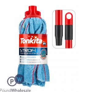 Tonkita Cotton Strofi Mop With Handle 130cm