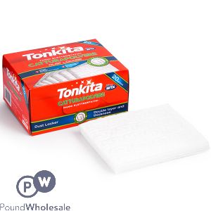 TONKITA DUST LOCKER CLOTH REFILLS 20 PACK