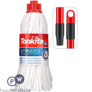 Tonkita Strizzo Spun Lace Mop & Handle