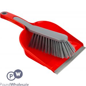 DUSTPAN AND BRUSH