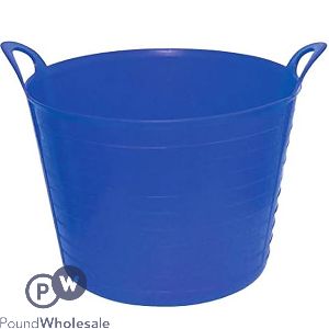 Royal Blue Plastic Flexi Tub 26l