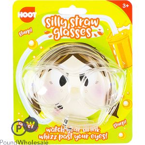 Hoot Silly Straw Glasses