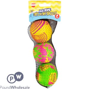 Hoot Awesome Splash Balls 3 Pack