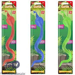 Hoot Super Sticky Stretch Snake 3m Assorted Colours