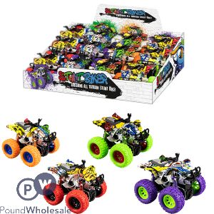 HOOT STICK STUNT QUAD BIKE TOY CDU ASSORTED COLOURS