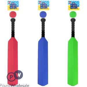 Hoot Foam Cricket Bat And Ball Set Assorted Colours