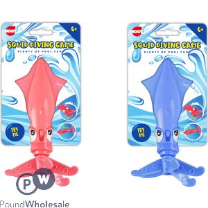 HOOT SQUID DIVING GAME ASSORTED COLOURS