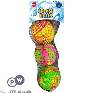 Hoot Assorted Splash Balls 3 Pack