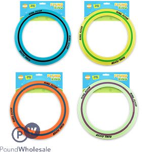 Hoot Flying Ring 29cm Assorted Colours