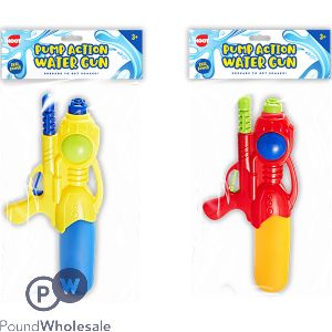 Hoot Super Pump Action Water Gun Assorted Colours