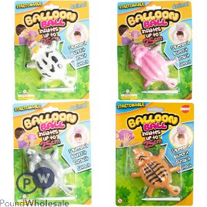 Hoot Stretchy Animal Balloon Ball Toy Assorted