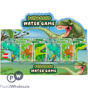 Hoot Dinosaur Water Game Cdu Assorted