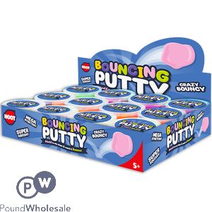 Hoot Bouncing Putty CDU Assorted Colours