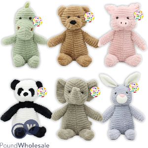 Soft Squad Plush Animal Baby Toy 25cm Assorted