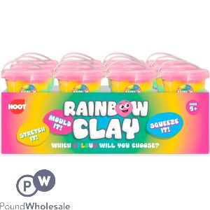 Hoot Three-colour Rainbow Clay Cdu