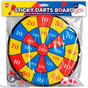 Hoot Sticky Dart Board Set 10"