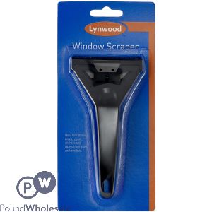 Lynwood Window Scraper Black