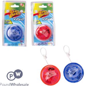 Hot Shots Light-Up Yo-Yo Assorted Colours