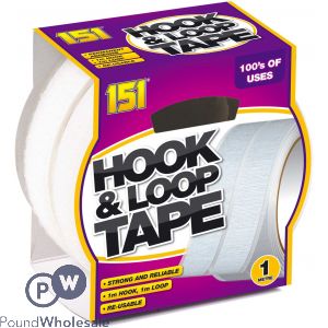 151 HOOK &amp; LOOP TAPE 1M