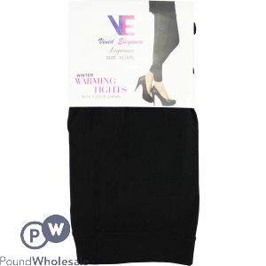 Winter Warming Tights With Fleece Lining Footless Xl/xxl