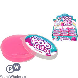 Unicorn Poo Putty 40g CDU