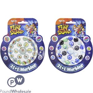 The Fun Squad 21+1 Marbles Set Assorted