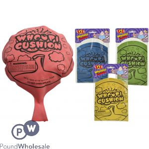 The Fun Squad Whoopee Cushion Large 8" Assorted Colours