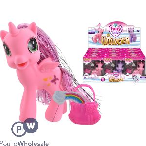 Fairy Tale Unicorns & Accessories Play Set Cdu Assorted