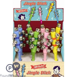 Superetro Jingle Stick CDU Assorted Colours