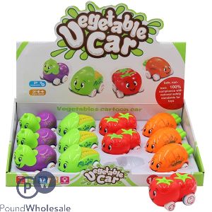Vegetable Cartoon Friction Vehicle
