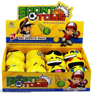 Emotion Face Sponge Balls