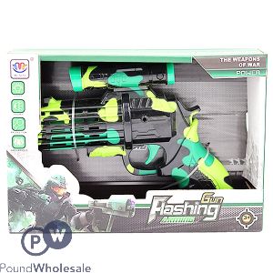 Flashing Projection Camo Gun With Sound