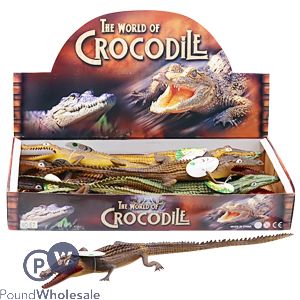 Super-large Crocodile Squeaker Toys 20" Cdu