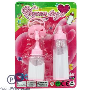 Baby Magic Feeding Bottles 2pc & Dummy