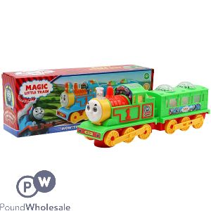 Battery-operated Magic Little Train With Light & Music