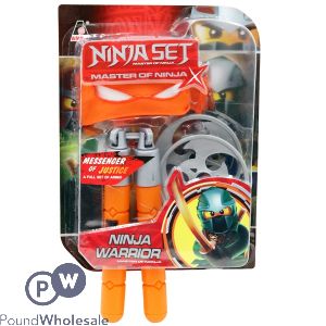 Ninja Role Play & Dress-Up Set Orange