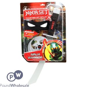 Ninja Play Set In Black