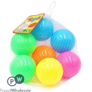 Play Balls Assorted Colours 7pc
