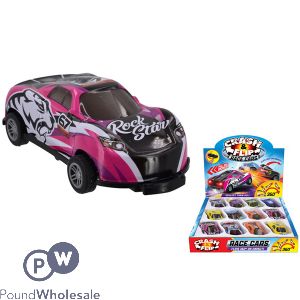 Crash & Flip Race Cars Cdu Assorted