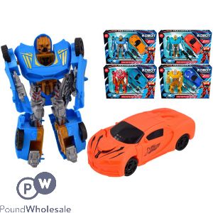 Robot Warriors Play Set 2pc Assorted