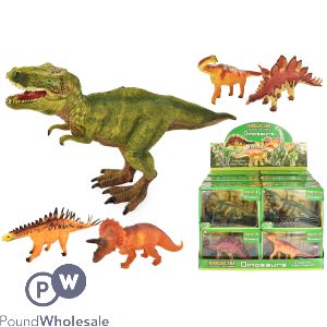 Jurassic Era Dinosaur Toy 6" Cdu Assorted