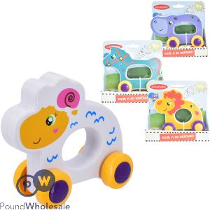 Infunbebe Push & Go Animals Baby Toys Assorted