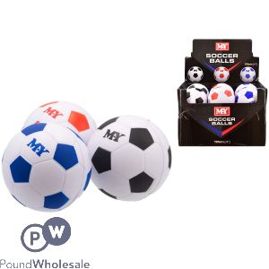 MY PU Soccer Ball 10cm CDU Assorted Colours