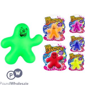 Stretchy Squishy Mr Splatman Assorted Colours