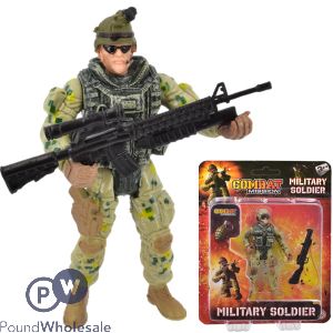 Combat Mission Military Soldier Action Figure Assorted