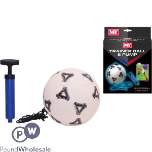 MY Kick-Ball Football Trainer & Pump Set