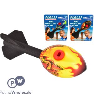 Nalu Mini Whistling Bomb Throw Toy Assorted
