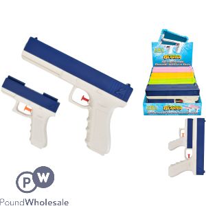 Hydrostorm Blaster 2-in-1 Detachable Double Water Gun Cdu Assorted Colours