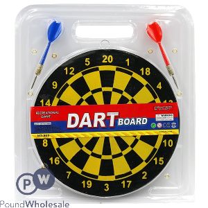 Dart Board With 2 Darts