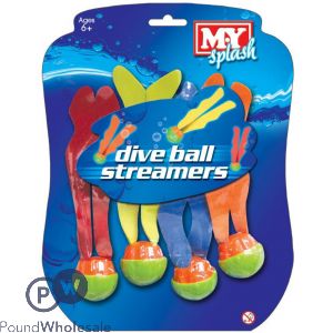 Dive Ball Streamers 4 Pack